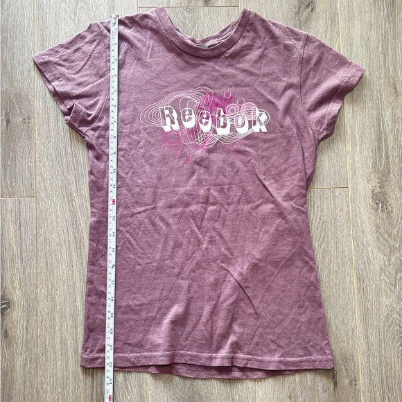 NWOT Reebok purple Graphic baby Tee - Picture 1 of 5